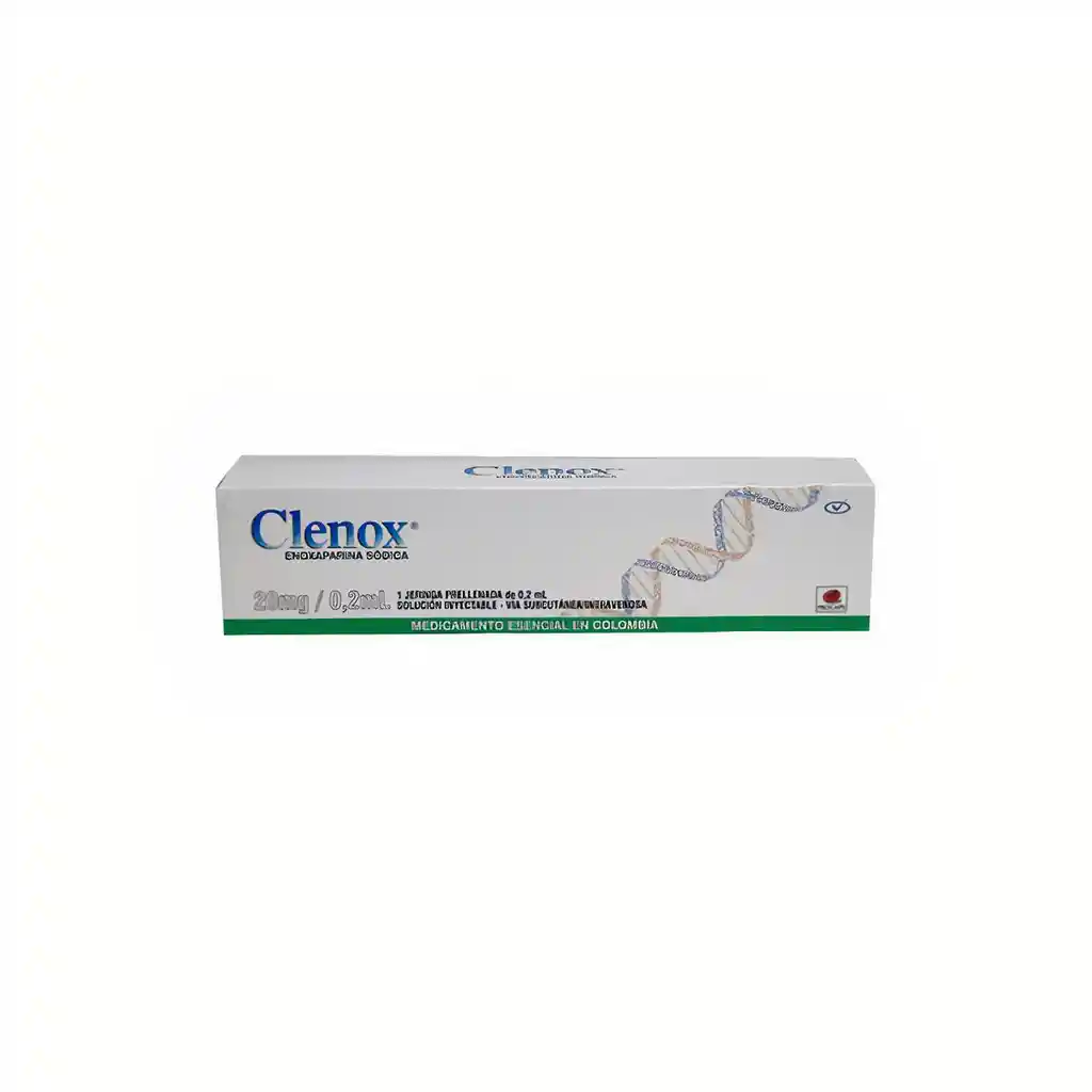 Clenox Procaps 20Mg/0.2Ml X 1 Jeringa Prellenada
