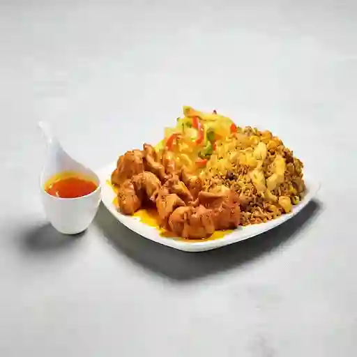Combo Pollo a la Naranja