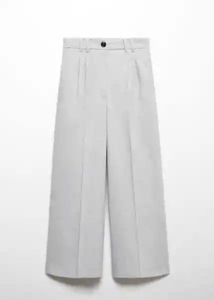 Pantalón Nala-h Gris Claro Vigoré Talla XL Mujer Mango