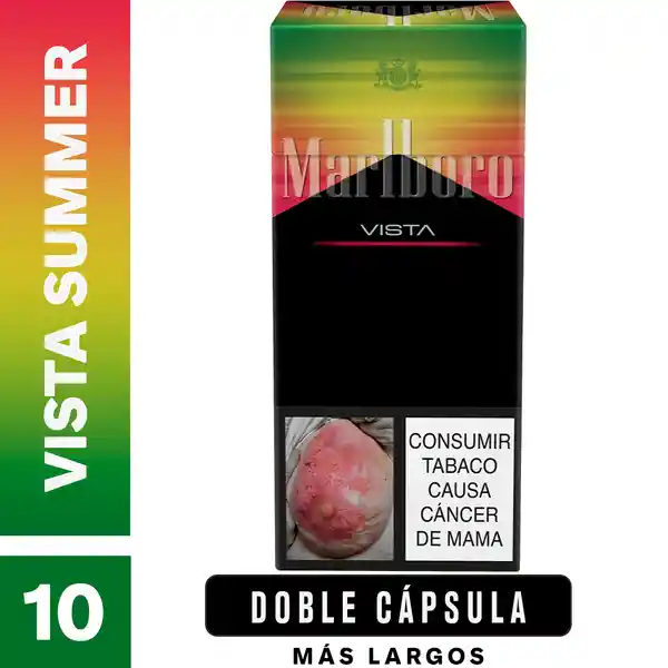 Marlboro VISTA Summer (100s)​ x 10 Cigarrillos