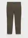 Pantalón Barna Khaki Talla 46 Hombre Mango