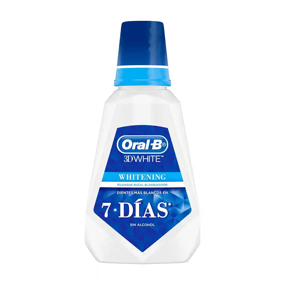 Oral-B Enjuague Bucal Blanqueador