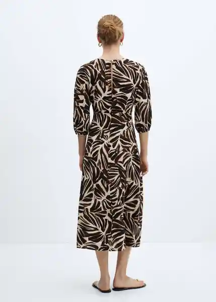 Vestido Claudie Offwhite Talla XS Mujer Mango