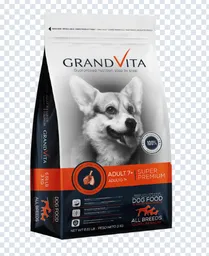 Comida Para Perro Grandvita Adulto Senior 7+ 3 Kg