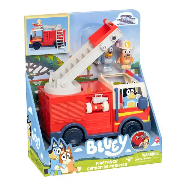 Bluey Camión de Bomberos S10