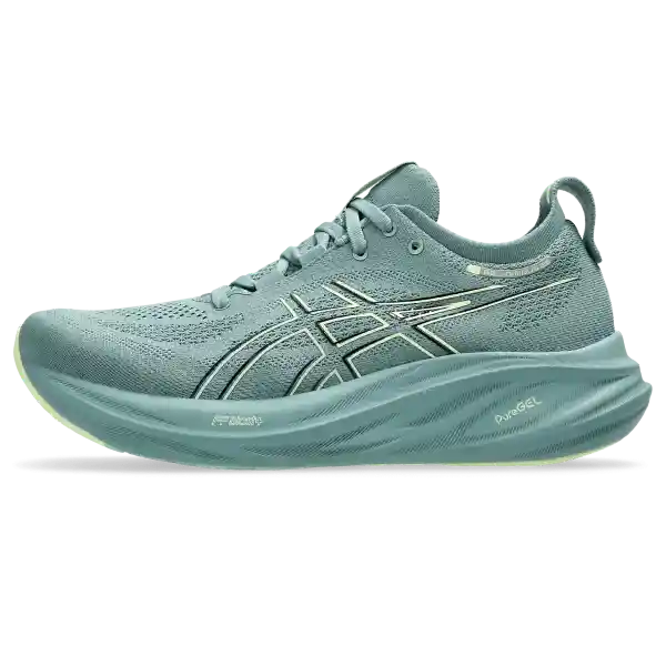 Asics Zapatos Gel-Nimbus 26 Hombre Verde Talla 8 1011B794-300