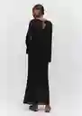 Vestido Birkin-w Negro Talla M Mujer Mango