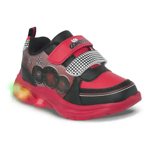 Los Gomosos Tenis Con Luces Brecla Para Niño Rojo CI60050-24