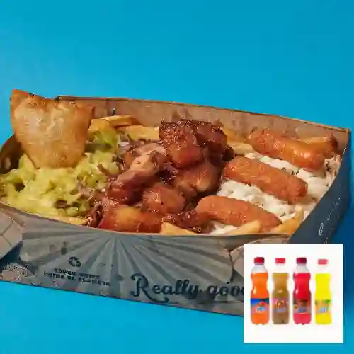 Combo Full Súper Chips + Jugo Hit 500Ml Postobon