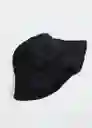 Gorro Tona Negro Talla 99 Mujer Mango