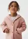 Abrigo Sandrab Rosa Talla 71 Niñas Mango