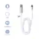Cable Magnetico 3 en 1 Con Luz Miniso