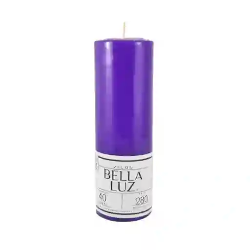 Bella Luz Velón Morado