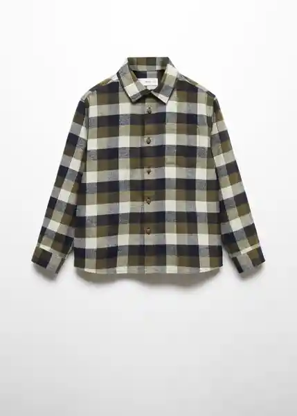 Camisa Max Navy Talla 09 Niños Mango