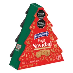 Colombina Galletas con Mantequilla Árbol de Navidad