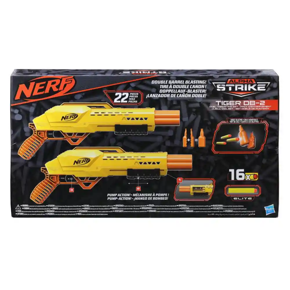 Nerf Lanzador As Tiger 2 E8312