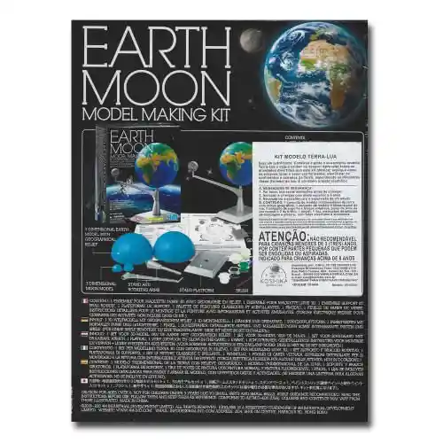 Kidzlabs Kit Earth Moon Model Making - Equipo Editorial