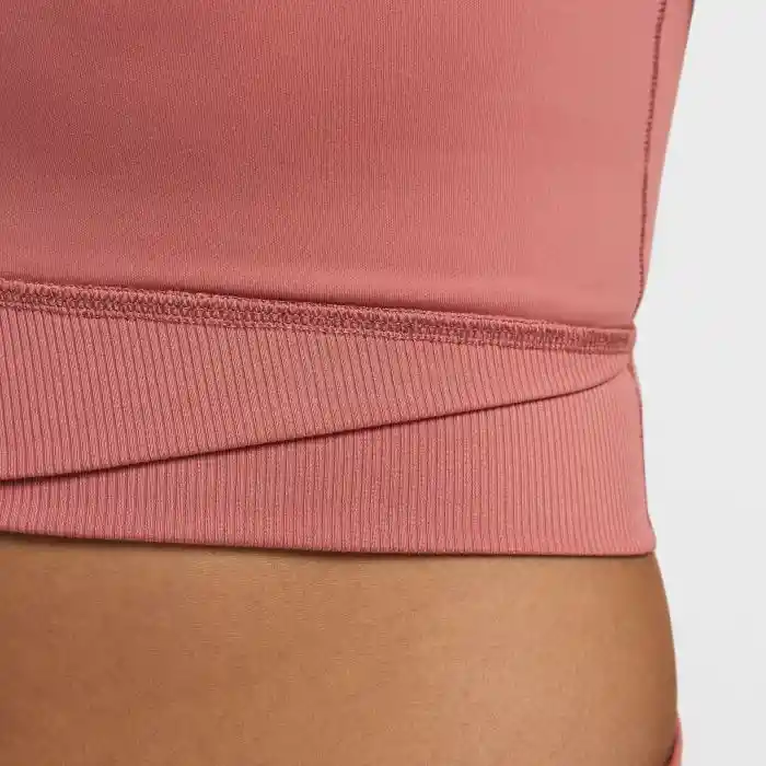 Nike Crop W Nk1 Hn Twist Bra Mujer Rosado XS