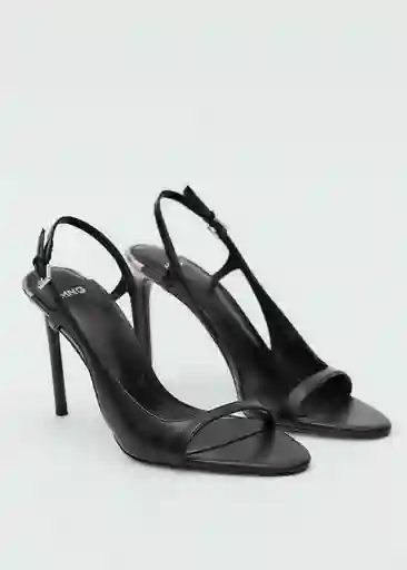 Sandalias Nilly Negro Talla 38 Mujer Mango