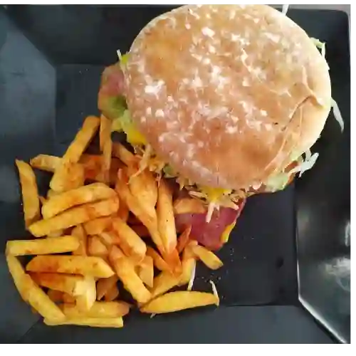 Hamburguesa con Tocineta