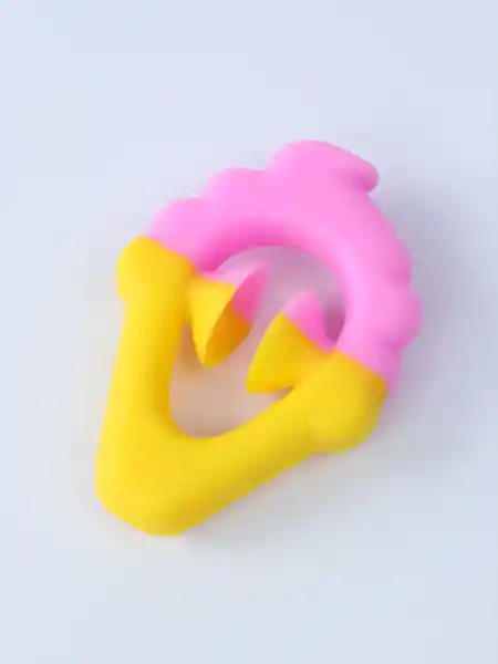 Juguete Squishy Musical Rosa/Amarillo