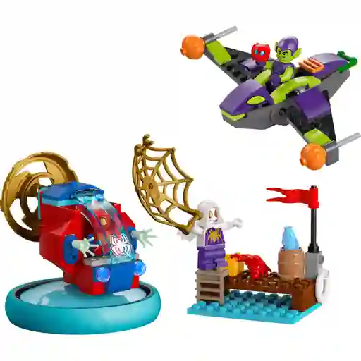 Set Construcción Spidey vs. Duende Verde Lego