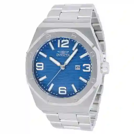 Invicta Reloj Huracán Hombre Plateado 45778