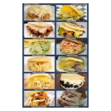 Arepas Asadas Rellenas