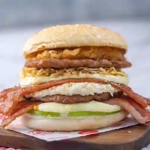 Hamburguesa super especial