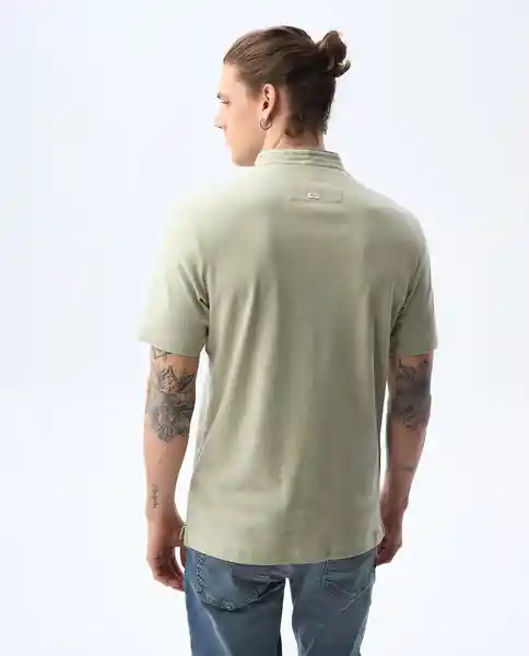 Camiseta Hombre Gris Talla L 801G002_GRI156410 Americanino