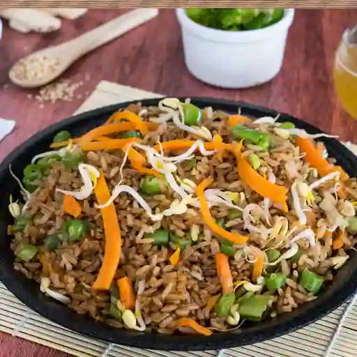 Arroz frito sencillo