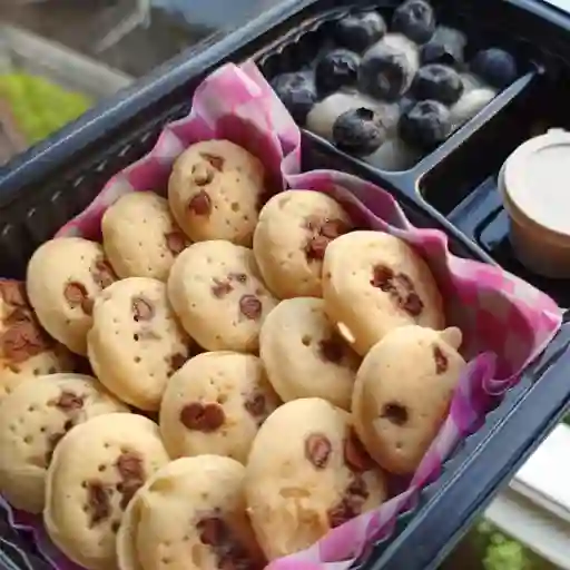 Bowls de 25 mini pancakes