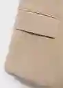 Chaleco Olivia Topo Talla XS Mujer Mango