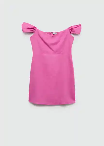 Vestido Paulita Rosa Light Talla 24 Mujer Mango