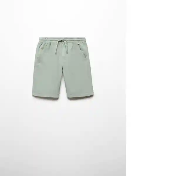 Bermudas Houston Verde Talla 11 Niños Mango