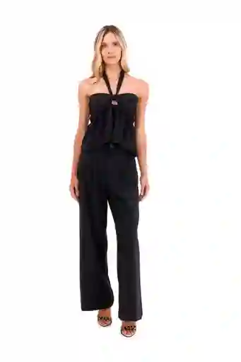 Pantalón Buena Mar-Negro XS Mercedes Campuzano