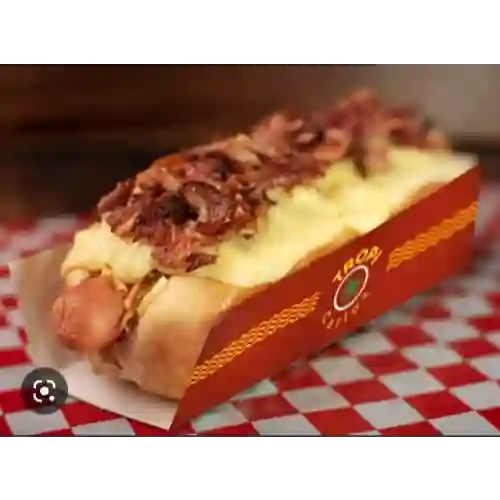 Perro Carne Tocineta