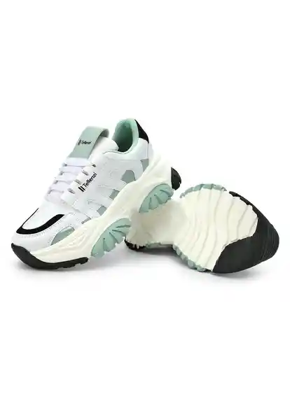 Tenis Dama Blanco Talla 39 5017 Tellenzi
