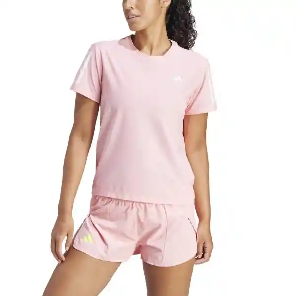 Adidas Camiseta Otr B Tee Rosado Para Mujer Talla XS