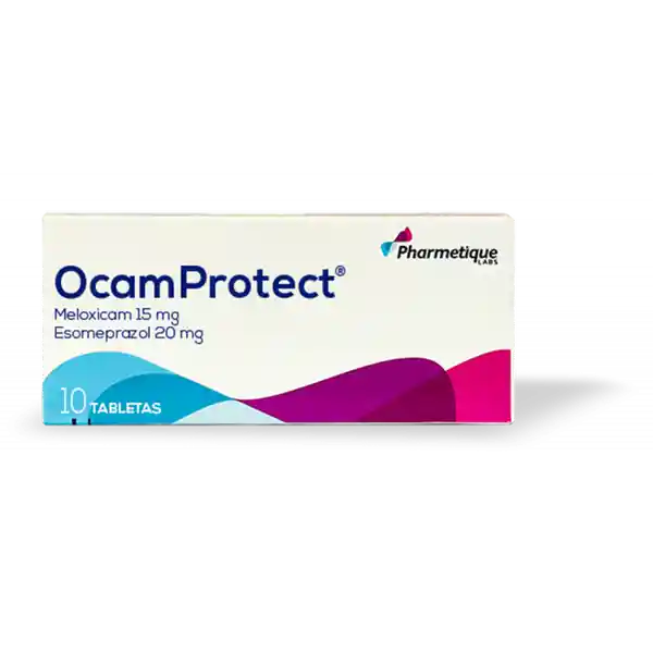 Ocam Protect (15 mg/20 mg) 10 Tabletas