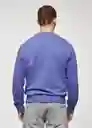 Buzo de Sudadera Nole Lavanda Talla XXL Hombre Mango