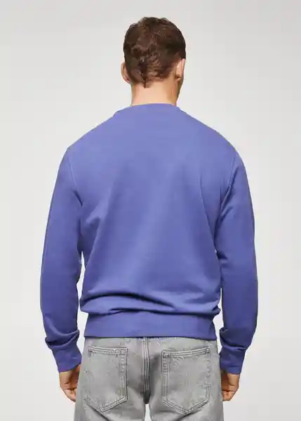Buzo de Sudadera Nole Lavanda Talla XXL Hombre Mango