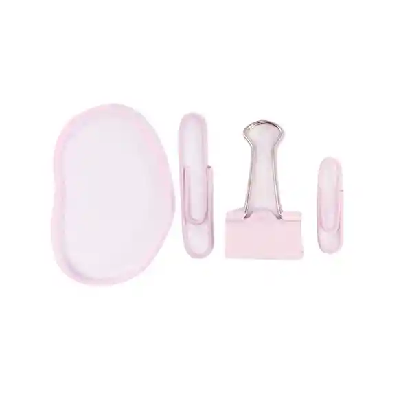 Miniso Set de Suministros Para Oficina Rosa