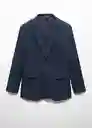 Blazer Americana Amalfi Navy Talla 52 Hombre Mango