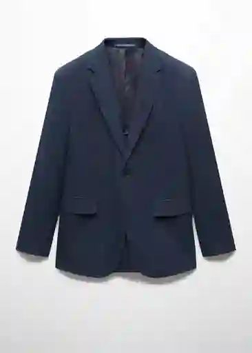 Blazer Americana Amalfi Navy Talla 52 Hombre Mango