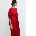 Vestido Rosalia-a Rojo Valentino Talla M Mujer Mango