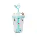 Vaso Con Pitillo Baby Shooky 560 mL Serie Bt21 Miniso