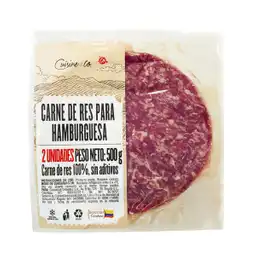 Cuisine & Co Carne de Res Para Hamburguesa