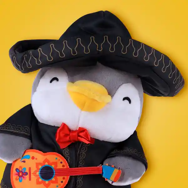 Peluche Mini Pen Con Disfraz de Mariachi Mini Family 9 in Miniso