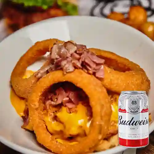 Combo Pork Fries + Budweiser 355 ml